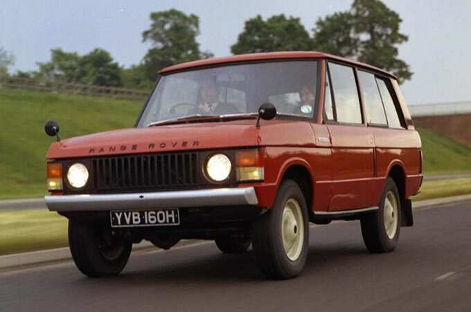 Historie vozů Range Rover