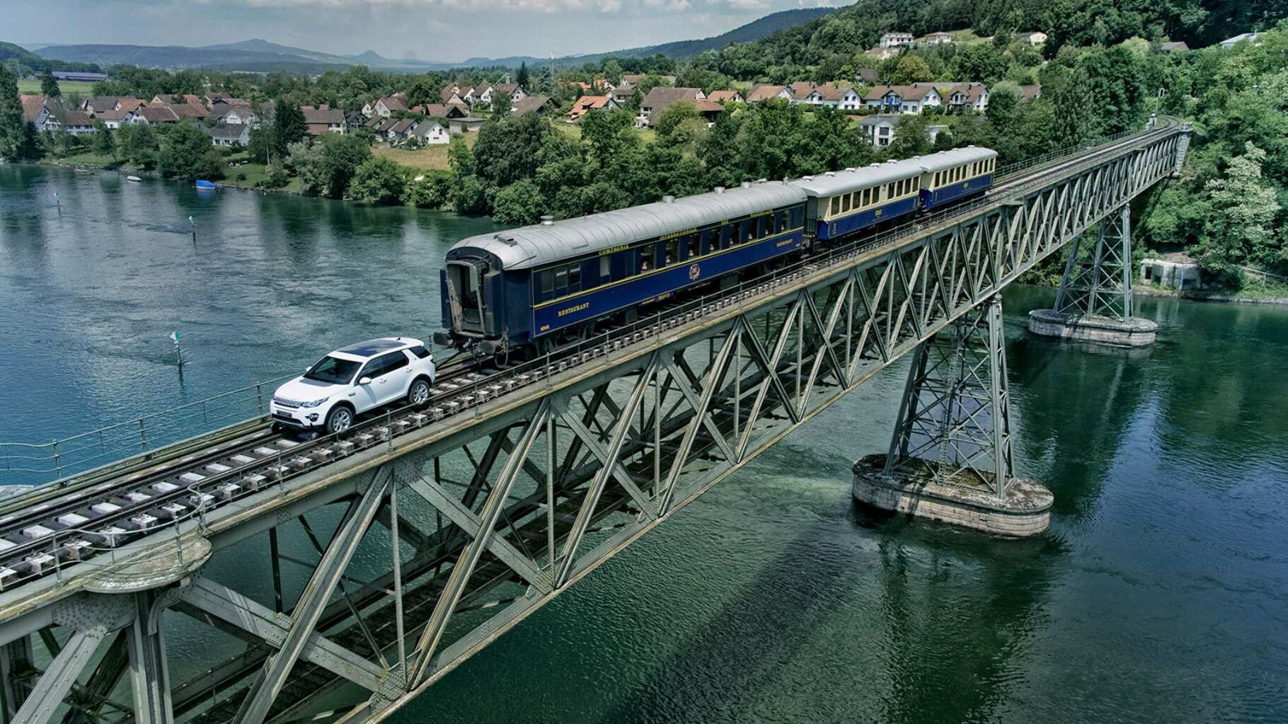 Discovery Sport Pulls 100 Tonne Train